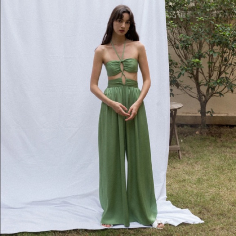 Satin Style Jumpsuit - new